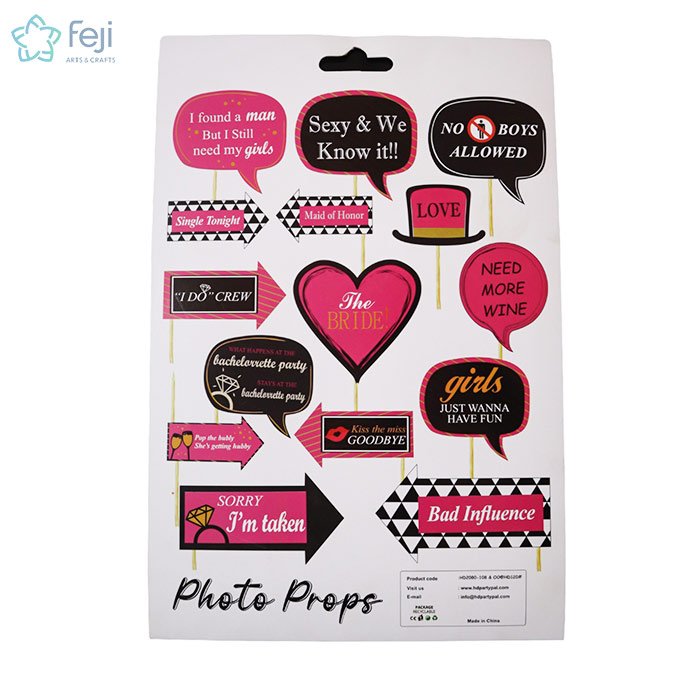 Bachelorette Party Photo Props 15 pcs