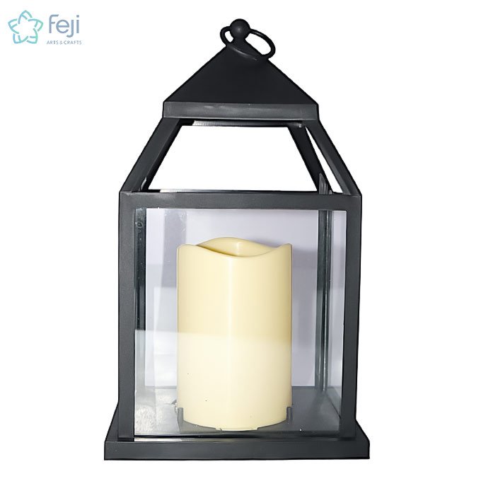 Hanging Plastic Lantern with LED light