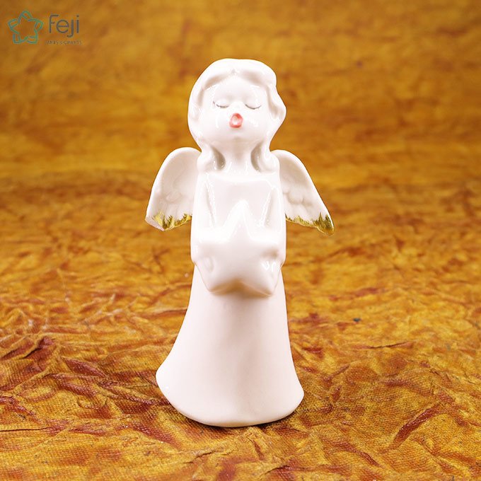 Ceramic Angel with Star