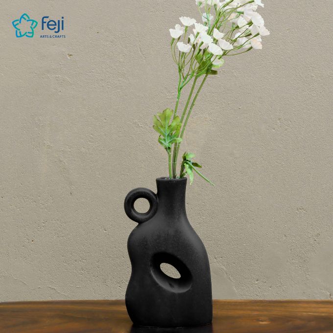 Black Flower Vase