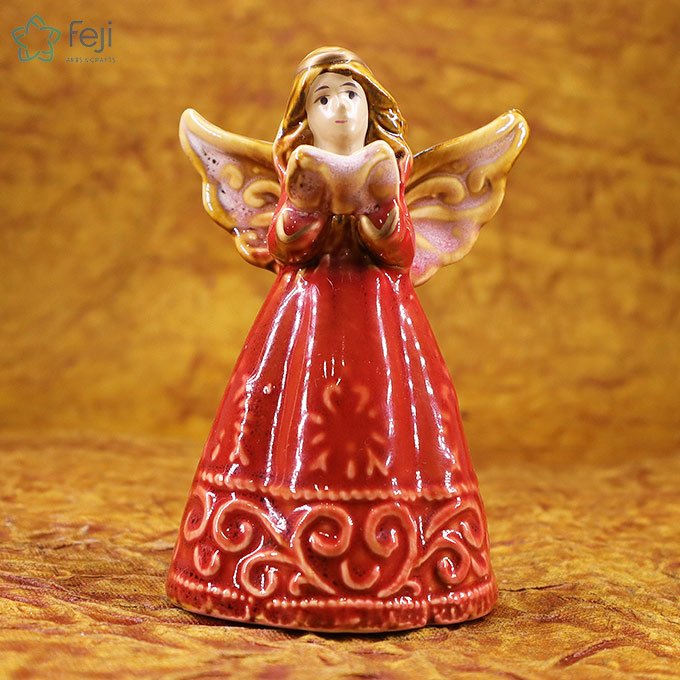 Ceramic Angel Bell