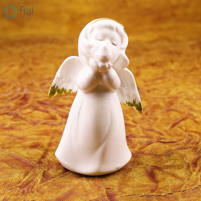 Ceramic Angel with bird