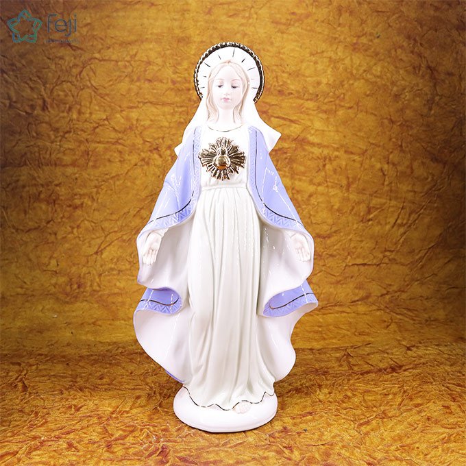 Ceramic Mother Mary Statue