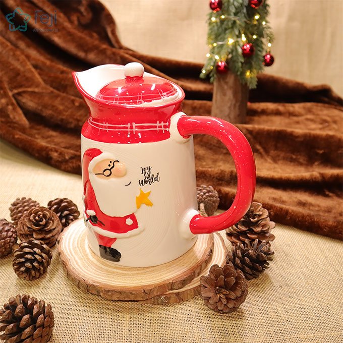 Ceramic Xmas Jug