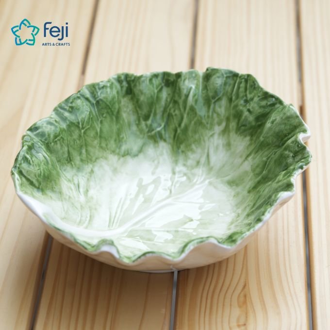 Ceramic Cabbage Serving Bowl