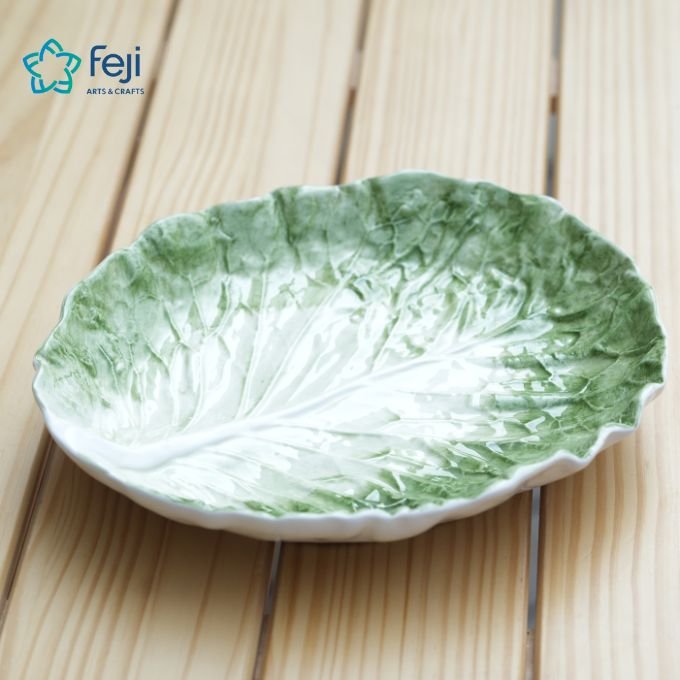 Ceramic Cabbage Serving Plate