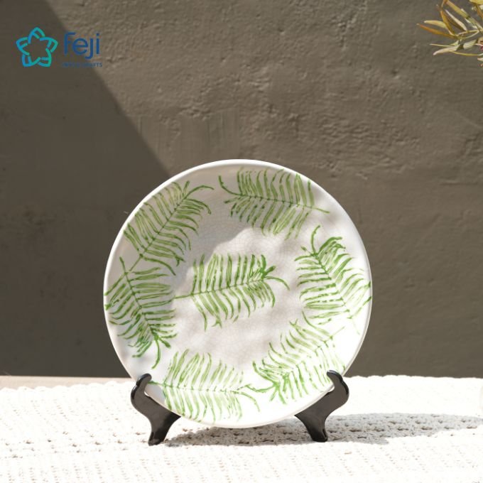 Decor Ceramic plate with Stand 31cm diameter