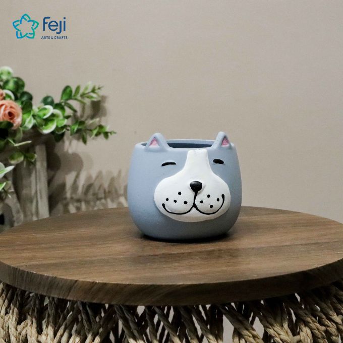 Dog Shape Planter