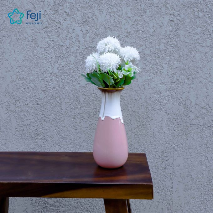 Double Colour Ceramic Flower Vase