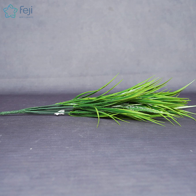 Faux Plastic Wheat Grass Fake Leaves