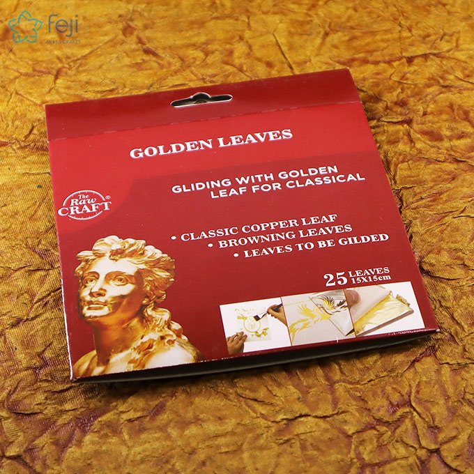 Golden Foil Gilding Paper Leaves