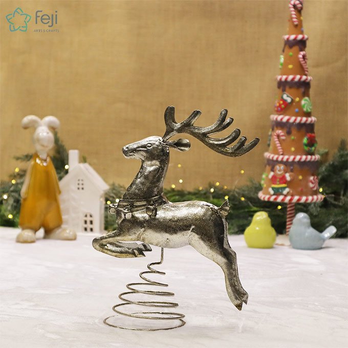 Metal Spring Dancing Deer