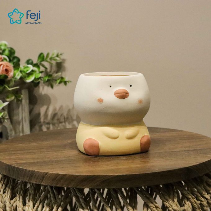 Penquin Ceramic Planter