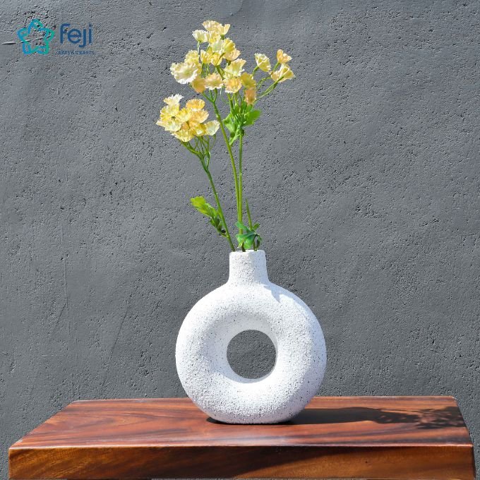 Textured Flower Vase