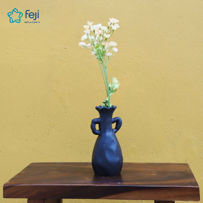 Unique Black Flower Vase