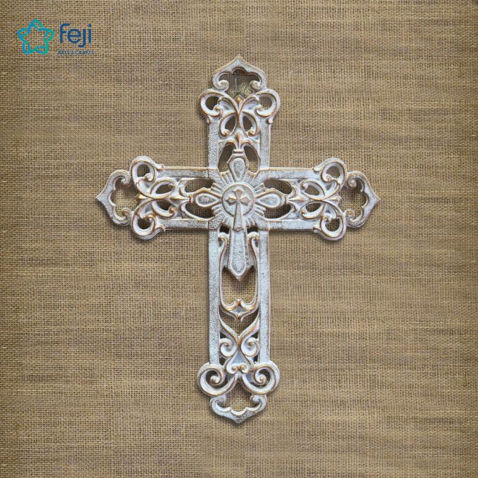 Cross Antique Style Wall Decor