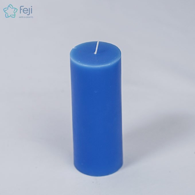 Pillar Candle Blue Color