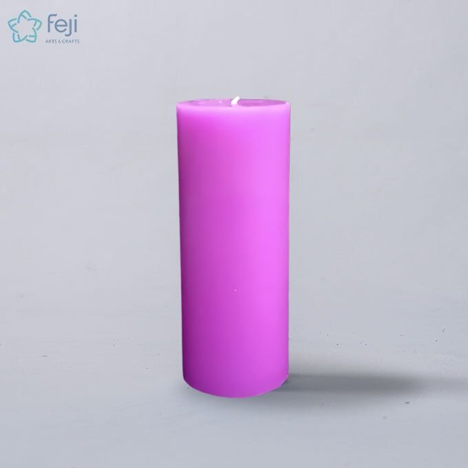 Pillar Candle Violet Color